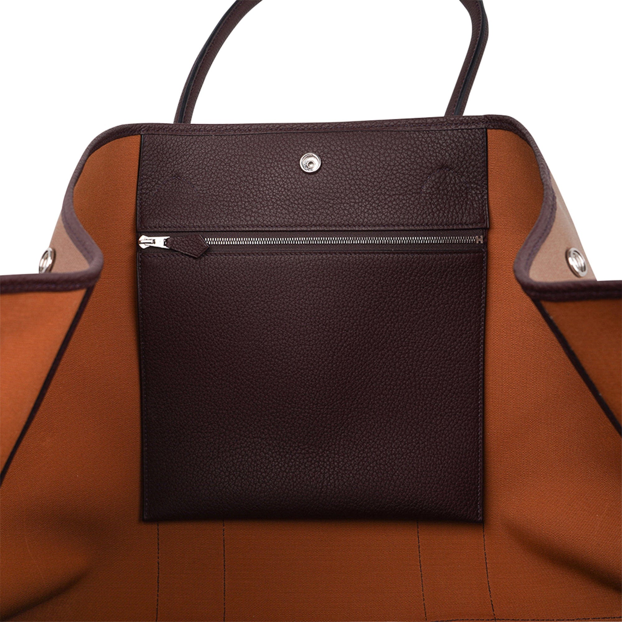 Hermes Bag Garden Party Voyage 49 Bag Etoupe / Dune / Rouge Sellier